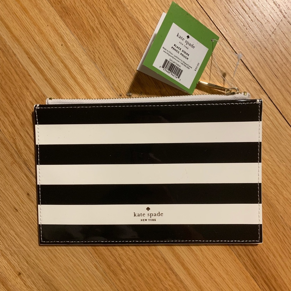 NWT Kate spade pencil case